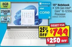 Hp laptops offers at $749 in JB Hi Fi