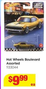 Hot Wheels - Boulevard Assorted offers at $9.99 in Mr Toys Toyworld