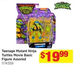 Teenage Mutant Ninja Turtles Movie Basic Figure Assored offers at $19.99 in Mr Toys Toyworld