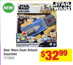 Star Wars - Duel Attack Gauntlet offers at $32.99 in Mr Toys Toyworld