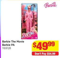 Barbie - The Movie Pa offers at $49.99 in Mr Toys Toyworld