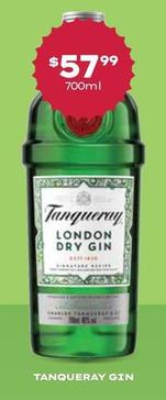 Tanqueray - Gin offers at $57.99 in Thirsty Camel