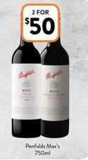 Penfolds - Max’s 750ml offers at $50 in Foodworks