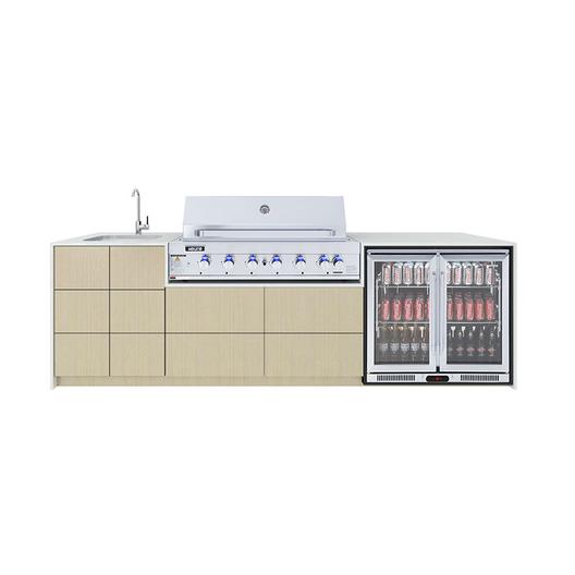 Euro Appliances AMICI+ 2.9m long Alfresco kitchen - AMICI-PLUS offers in BBQ Store