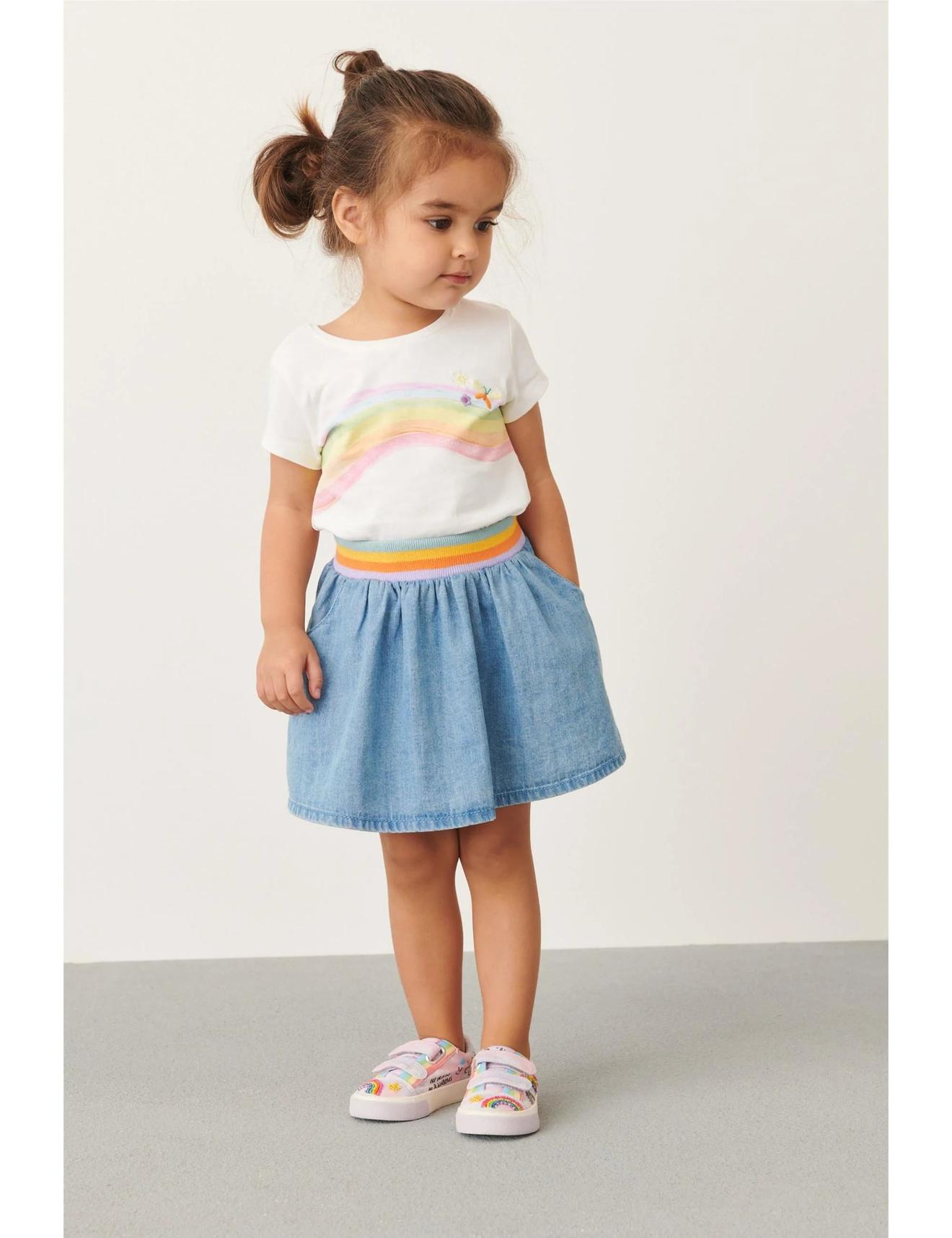 Multi 2 Piece Skirt & T-Shirt Set offers at $20 in Katies