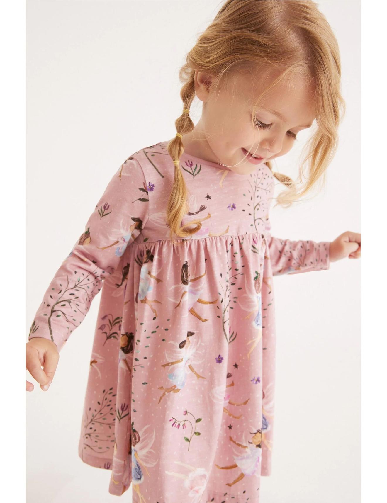 Pink Fairy Long Sleeve Jersey Dress offers at $20 in Katies