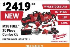 Power tools offers at $2419 in Blackwoods