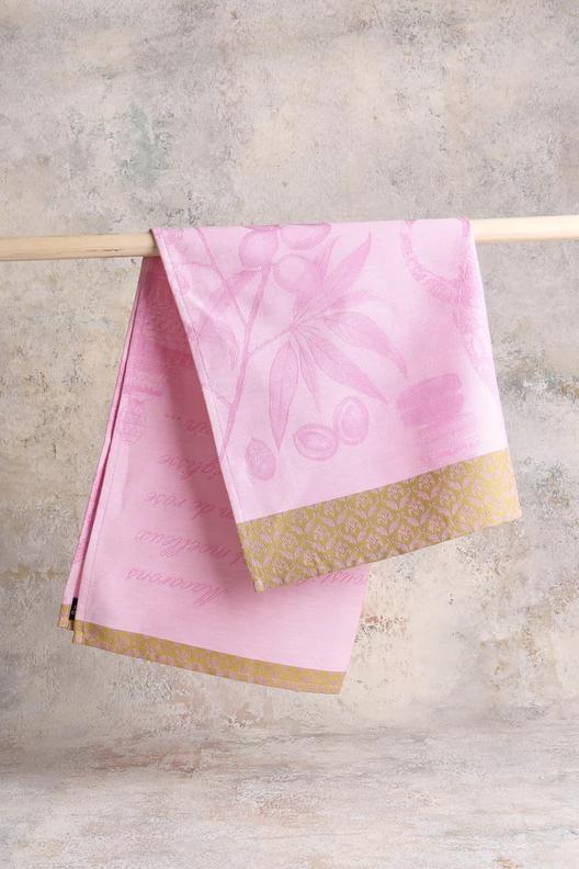 Macarons Rose Linen Tea Towel offers at $39.99 in Blue Illusion