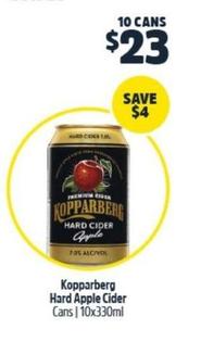 Cider offers at $23 in BWS
