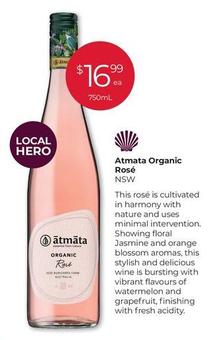Atmata - Organic Rosé offers at $16.99 in Porters