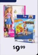 Barbie or Hot Wheels Playsets offers at $9.99 in ALDI