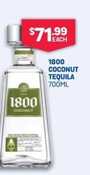 1800 - Coconut Tequila 700ml offers at $71.99 in SipnSave