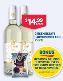 Giesen - Estate Sauvignon Blanc 750ml offers at $14.99 in SipnSave