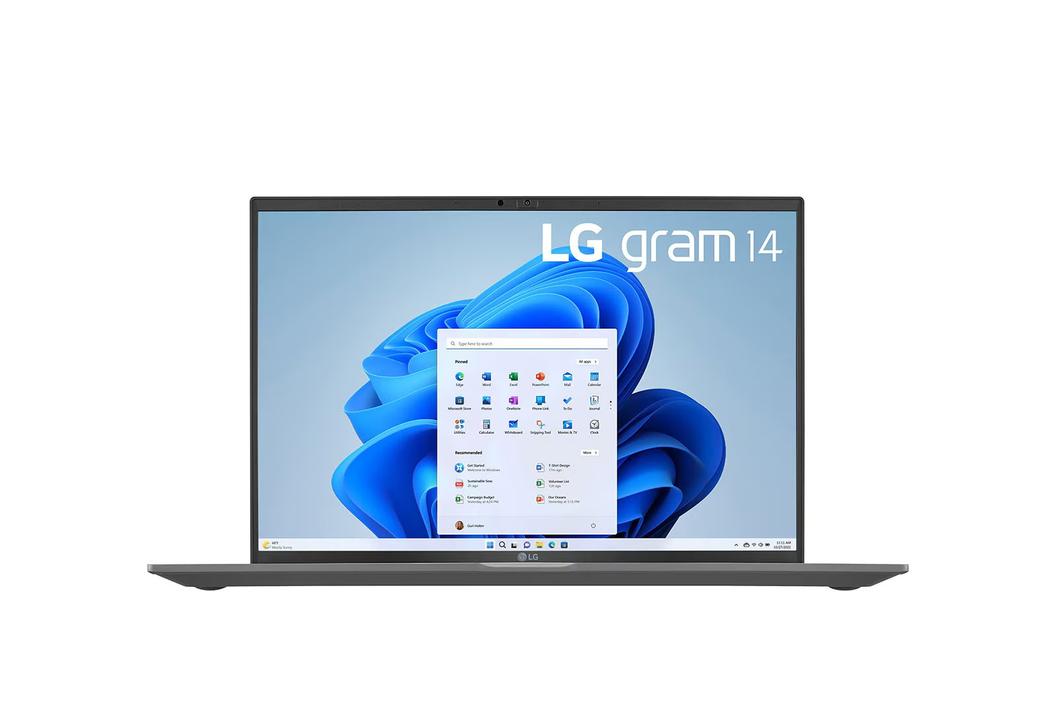 LG gram 14'' Ultra-lightweight with 16:10 IPS Anti glare Display and Intel® Evo 13th Gen. Processors offers in LG