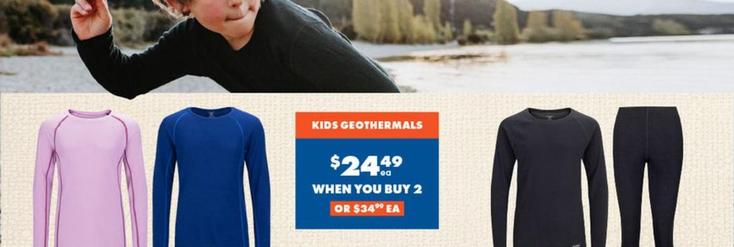 Bcf - KIDS GEOTHERMALS offers at $24.49 in BCF
