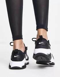 Nike Training Zoom Bella 6 trainers in black offers at $79.99 in Topshop
