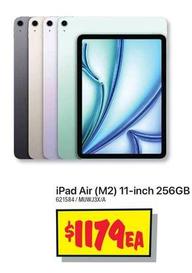 Apple - iPad Air (M2) 11-inch 256GB offers at $1179 in JB Hi Fi
