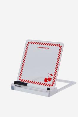 Acrylic Memo Stand offers at $19.99 in Typo