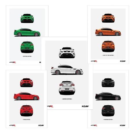 Unframed HSV Car Print offers at $103.5 in Holden