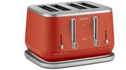 KYOTO COLLECTION T4 SLICE TOASTER - ORANGE - TAM8004NG offers at $119 in The Electric Discounter