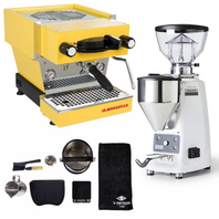 Linea Mini Yellow Home Package with White Grinder WA-MPACKYW offers at $9899 in Winning Appliances