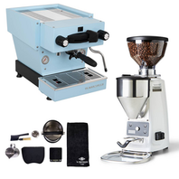 Linea Mini Blue Home Package with White Grinder WA-PACK-BLW-MAZZER offers at $9899 in Winning Appliances