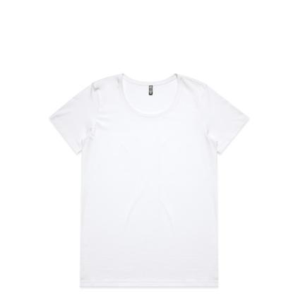 Wo's Maple Scoop Tee | 4019 offers at $28 in AS Colour