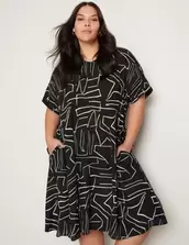 Autograph Print Shift Dress offers at $50 in Autograph