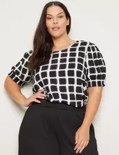 Autograph Hi-Low Print Top offers at $35 in Autograph