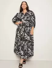 Autograph Tiered Maxi Shirt Dress offers at $54.99 in Autograph