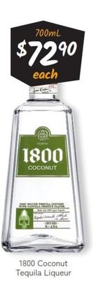 1800 Coconut - Tequila Liqueur offers at $72.9 in Cellarbrations