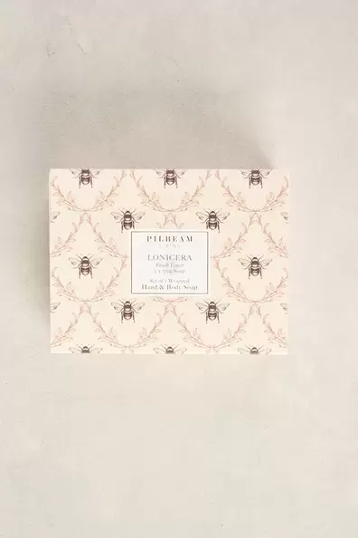 Bee Print Soap Gift Set offers at $24.99 in Blue Illusion