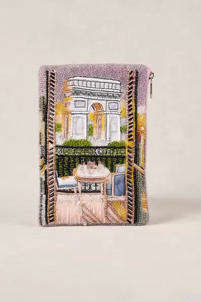 Arc De Triomphe Cos Bag offers at $49.99 in Blue Illusion