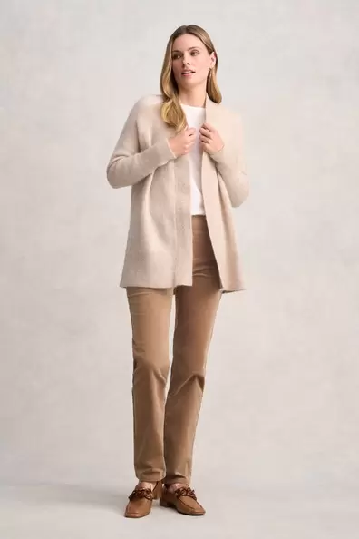 Mohair Blend Cardigan - Sable offers at $229.99 in Blue Illusion