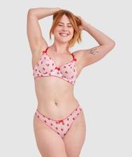 Berry Cute Underwire Bra - Print Check offers at $54.99 in Bras N Things