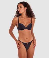 Dominique Push Up Bra - Black offers at $59.99 in Bras N Things