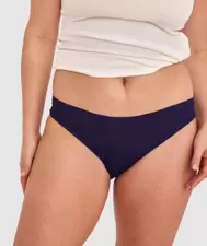 Smooth Comfort Cotton Bikini - Navy offers at $18.99 in Bras N Things