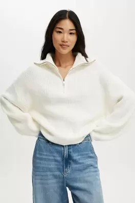 Luxe Half Zip Pullover offers at $34.99 in Cotton On