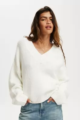 Luxe V-Neck Pullover offers at $49.99 in Cotton On