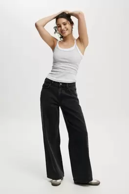Relaxed Wide Jean offers at $69.99 in Cotton On