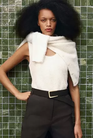 Fluffy Rib Knit Tank offers at $119 in Country Road
