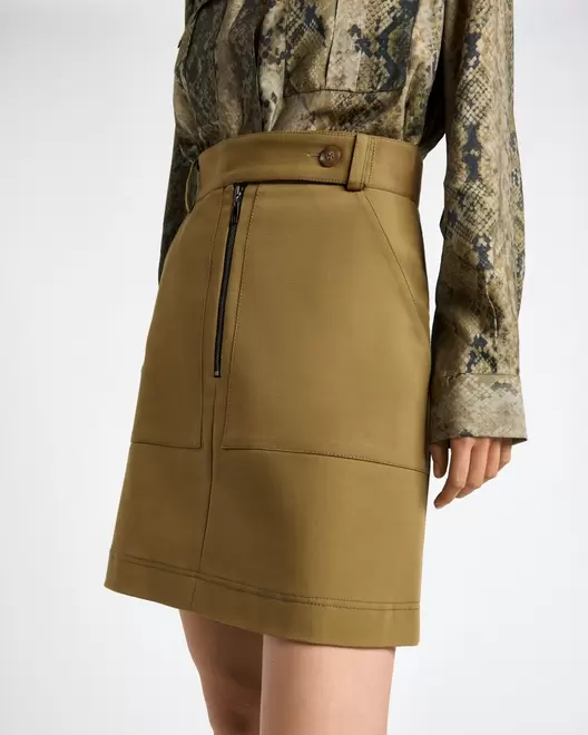 Organic Cotton Mini Skirt offers at $141.72 in Cue