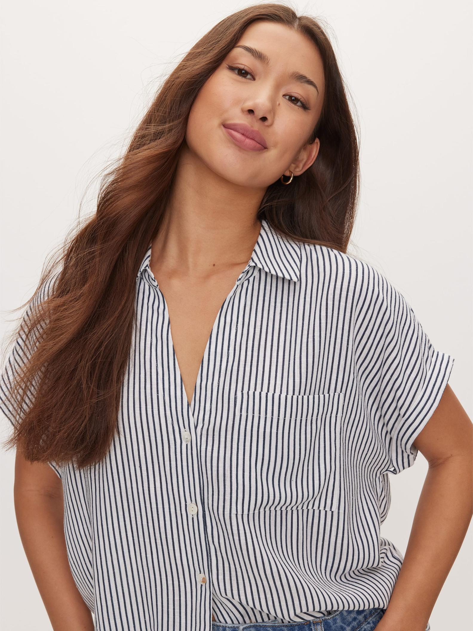 Astrid Linen Blend Shirt offers at $34.96 in Dotti
