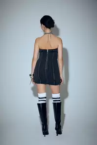 Bratz Rhinestone Denim Tube Dress offers at $83 in Forever 21