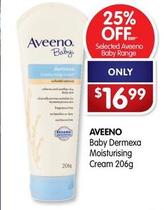 Aveeno - Baby Dermexa Moisturising Cream 206g offers at $16.99 in Alliance Pharmacy