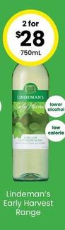 Lindeman's - Early Harvest Range offers at $28 in The Bottle-O