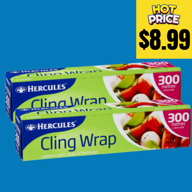 Hercules - Cling Wrap offers at $8.99 in Dollars and Sense