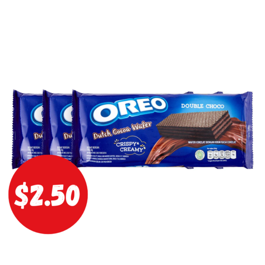 Oreo - Wafers Double Chocolate offers at $2.5 in Dollars and Sense