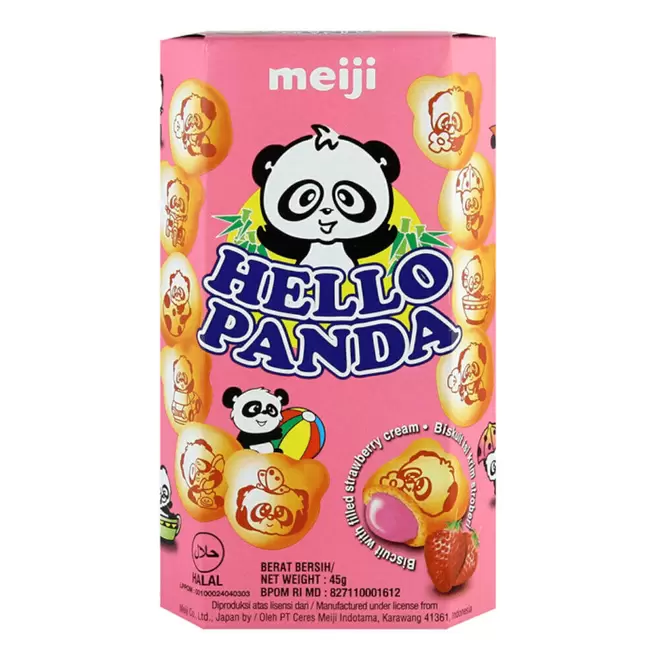 Meiji Hello Panda - Strawberry offers at $2 in Dollars and Sense