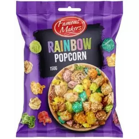 Famous Makers - Rainbow Popcorn offers at $2.5 in Dollars and Sense